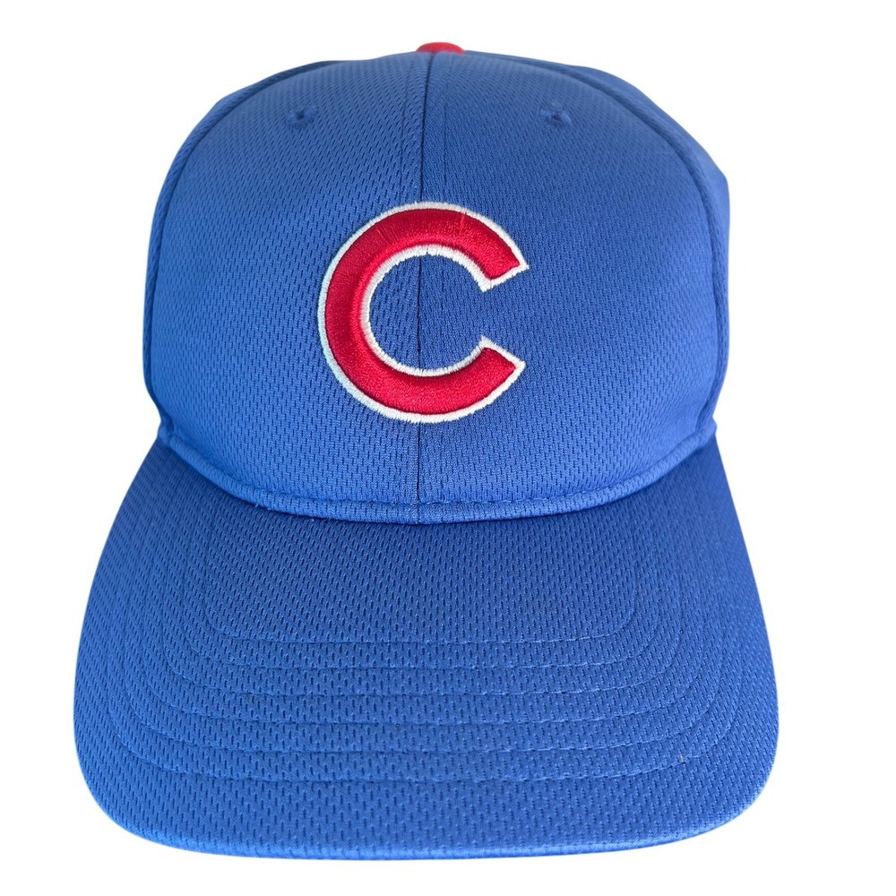 Chicago Cubs OC‎ Sports Team MLB Blue Mesh Baseball Cap Hat OSFM Hook Loop